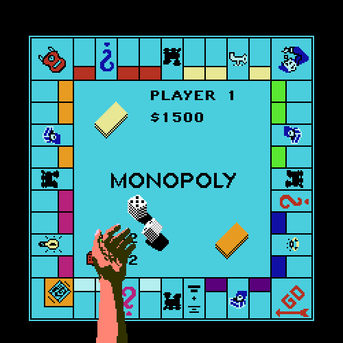Monopoly Tabuleiro Dados