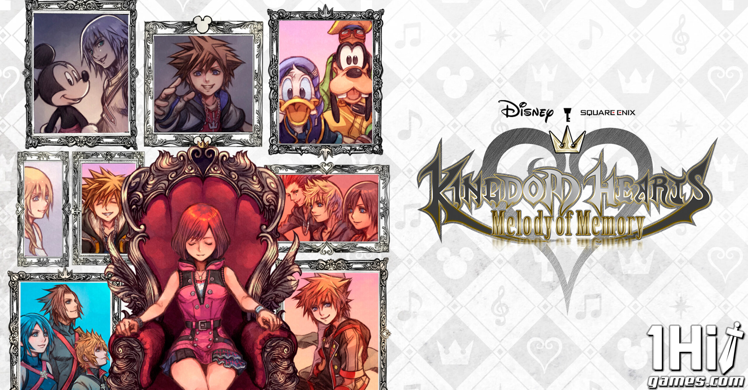 Kingdom Hearts Melody of Memory capa 1hitgames