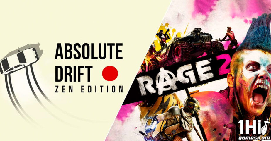 Gratuitos dessa semana na Epic Store: Rage 2 e Absolute Drift