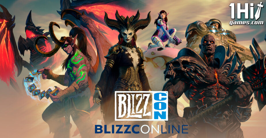 BlizzCon BlizzConline 2021 evento Blizzard 1Hit games