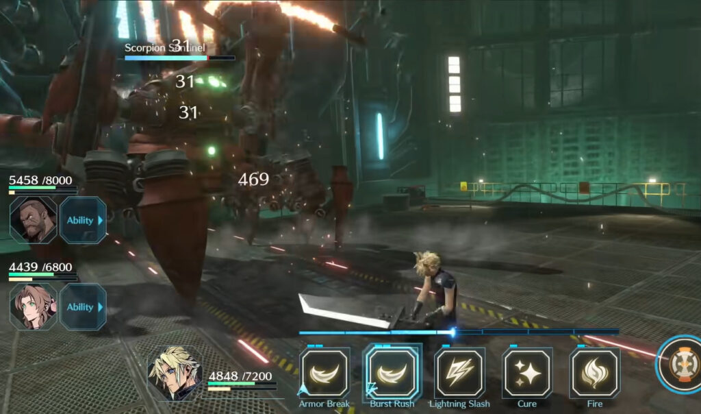 Final Fantasy VII: Ever Crisis com sistema de Gacha para armas
