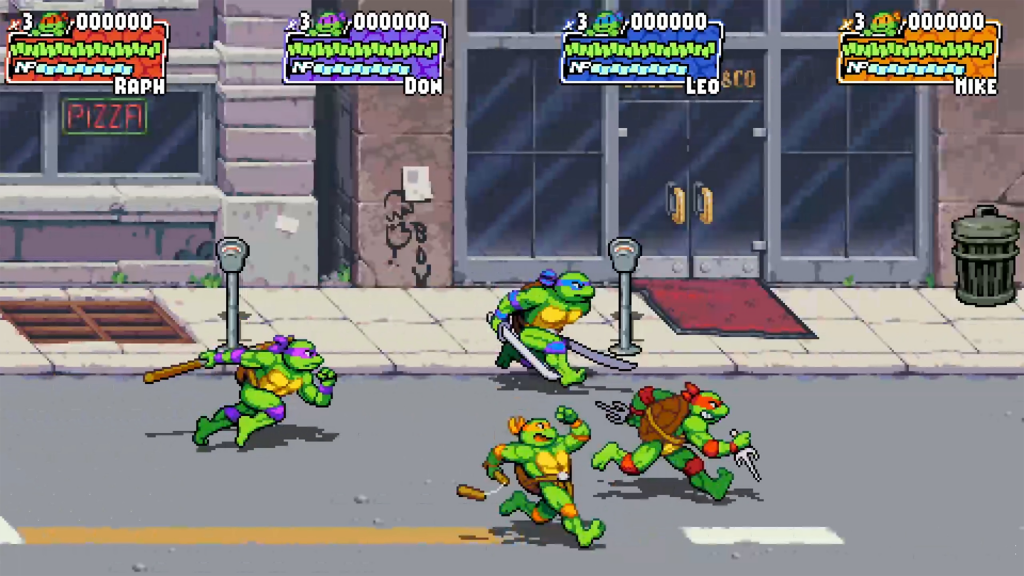 Teenage Mutant Ninja Turtles: Shredder's Revenge pc Dotemu tartarugas ninjas nostalgia 1hit games