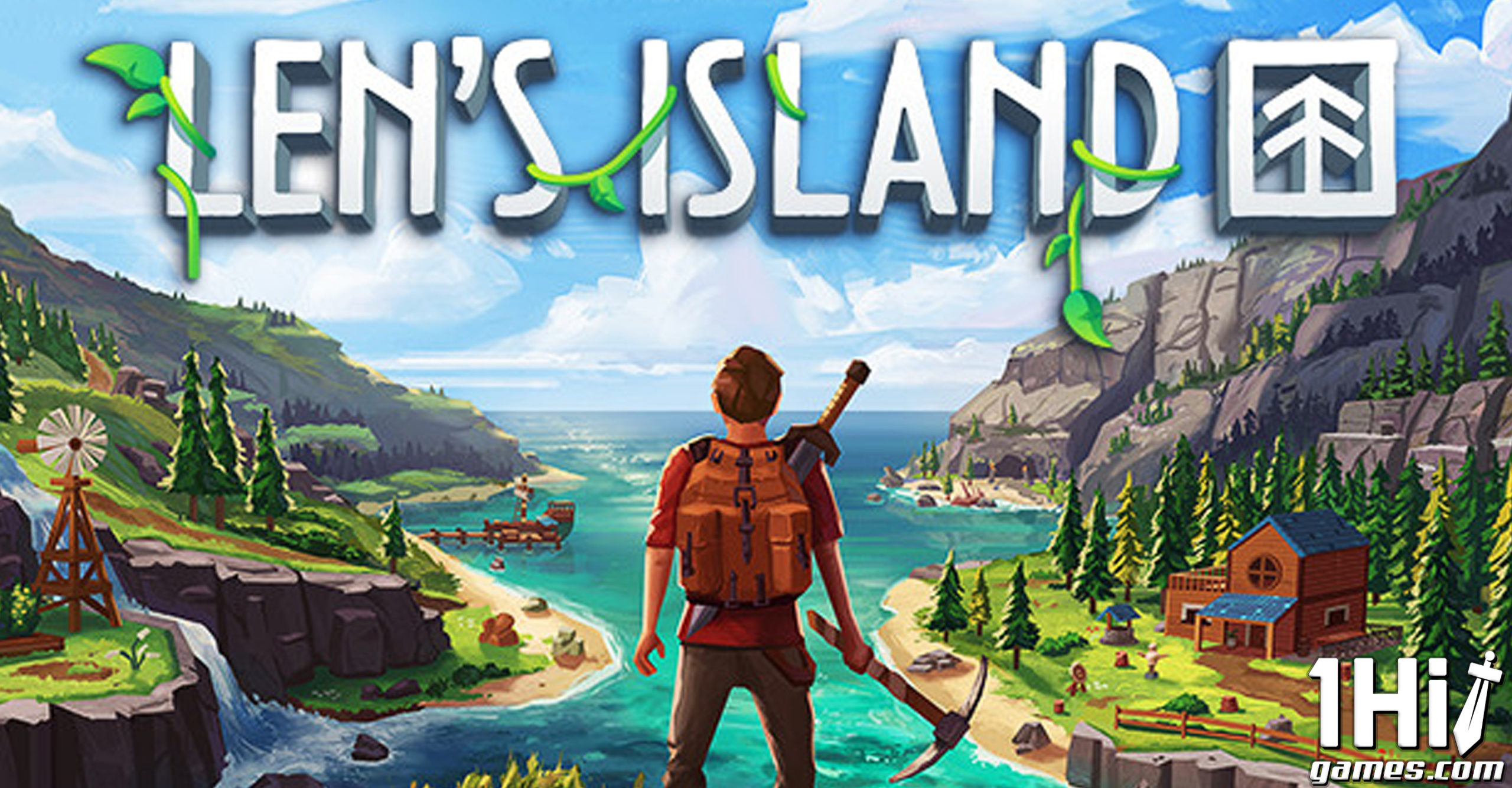 Island demo. Lens Island. Island игра. Len's Island карта. Lens Island Demo игра.