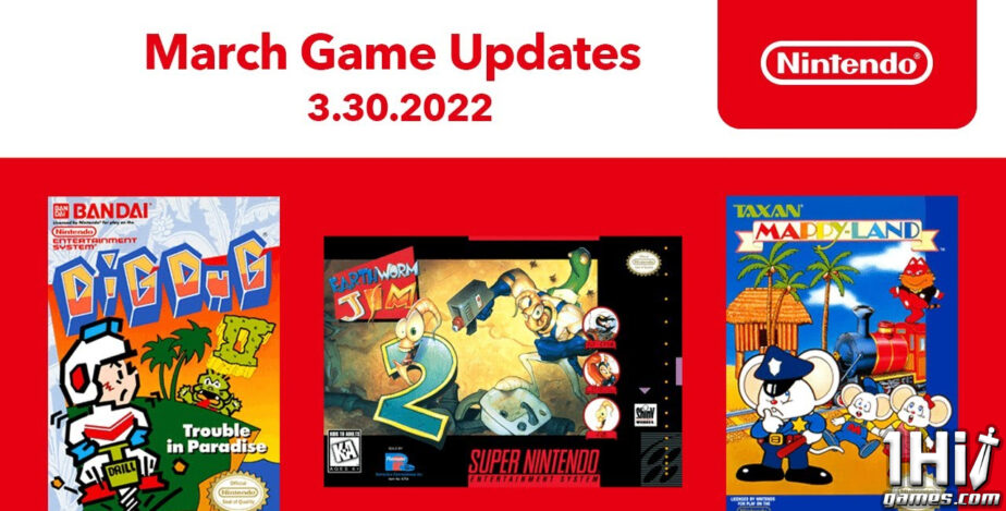 Nintendo Switch Online recebe três jogos NES e SNES
