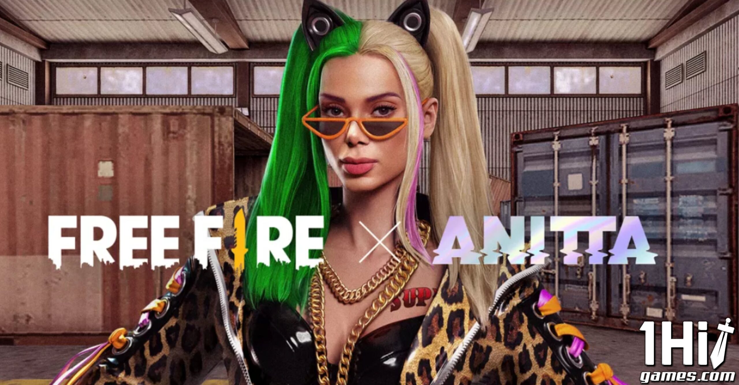 Anitta no Free Fire: cantora vira personagem em evento do jogo