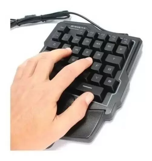 teclado gamer hand single