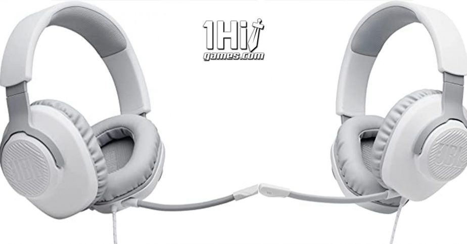 Headset Gamer JBL Quantum 100 Over Ear Branco