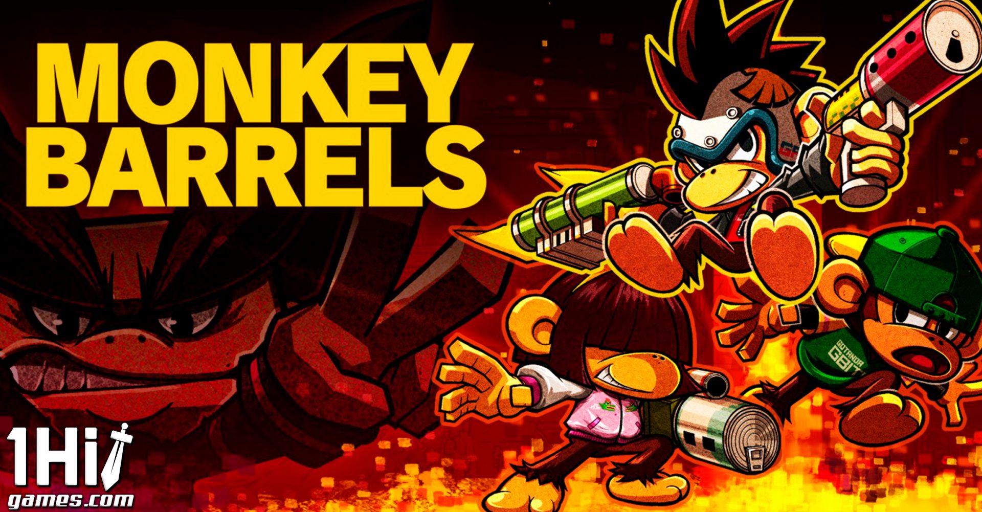 Monkey Barrels chega ao Steam em setembro