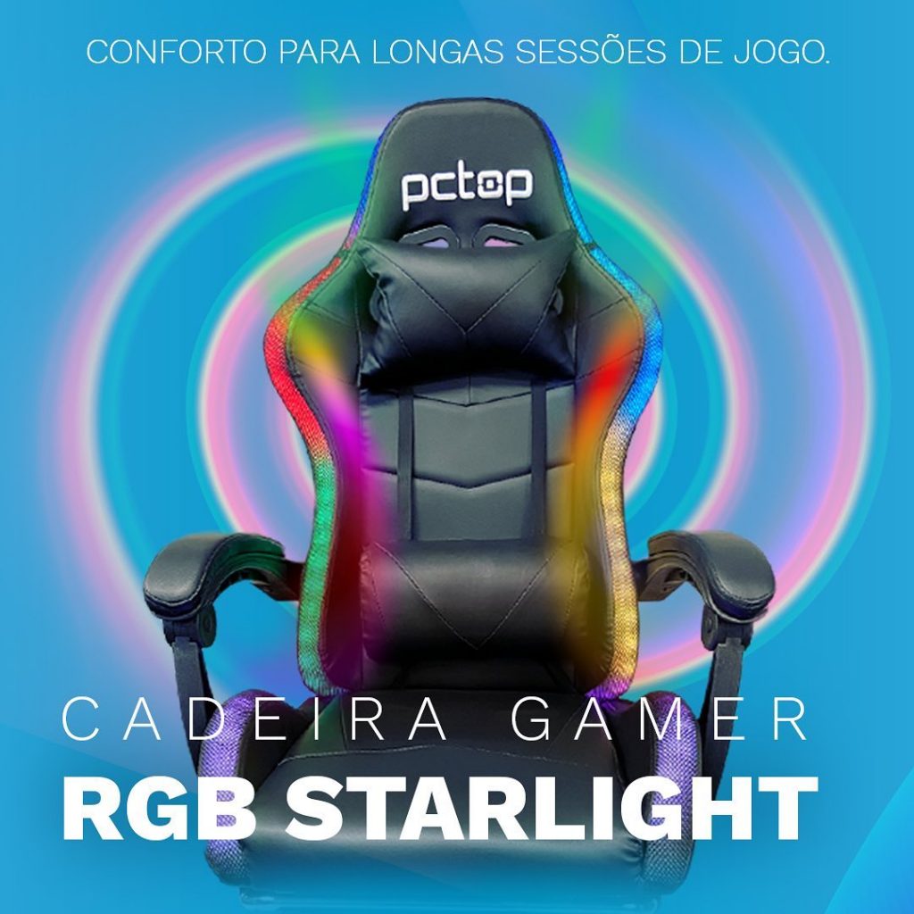 CADEIRA GAMER PCTOP STARLIGHT