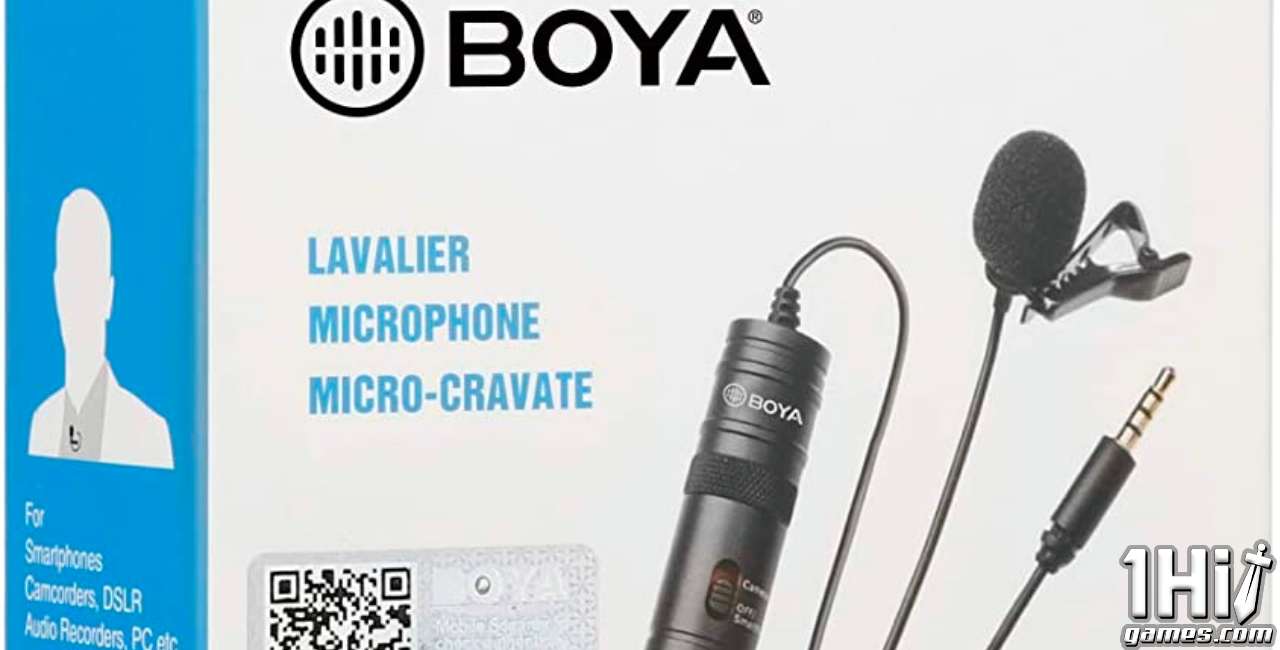 Microfone de Lapela BOYA BY-M1