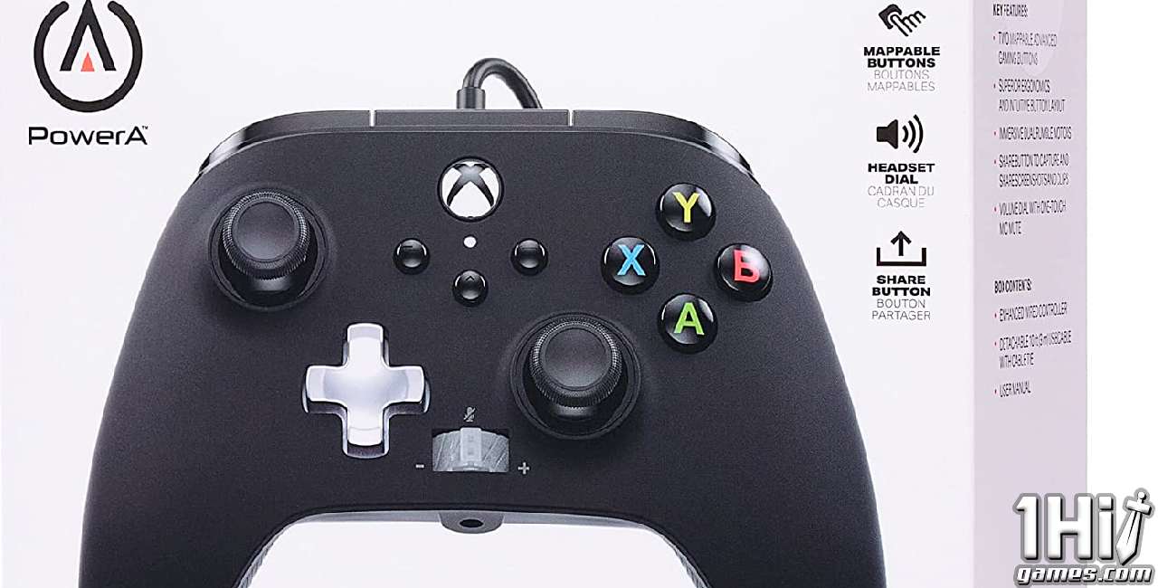 Controle PowerA Enhanced Wired para Xbox 