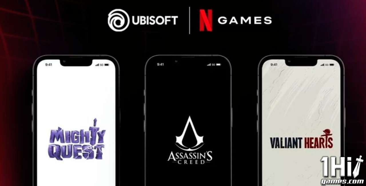 Ubisoft e Netflix anunciam 3 jogos em parceria