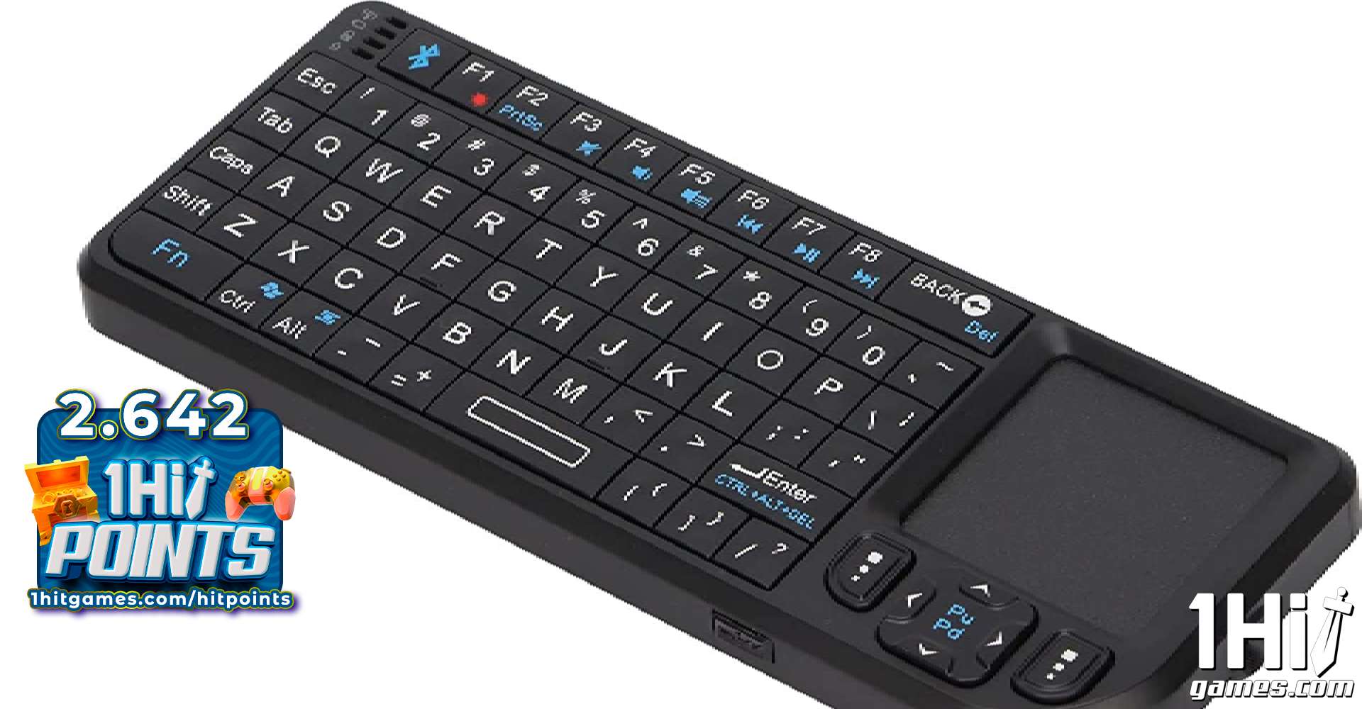 Mini teclado portátil com touchpad