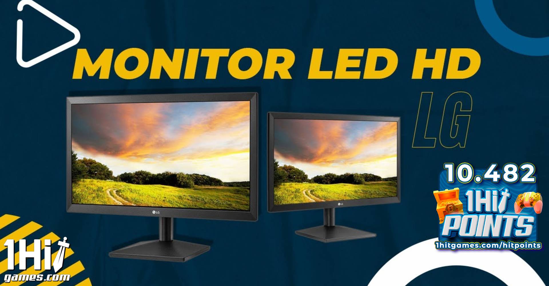 Monitor LG 19.5” LED HD