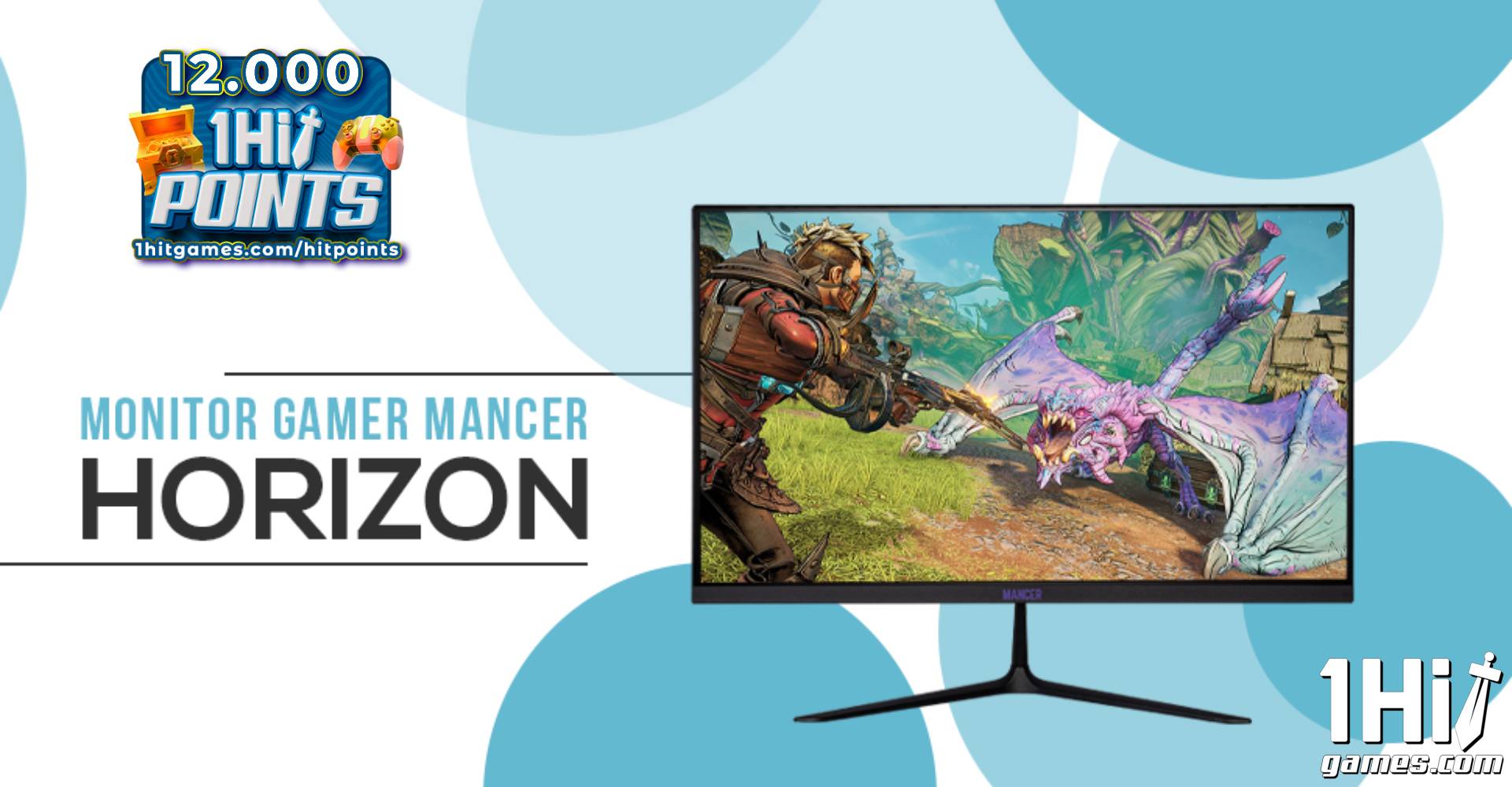 Monitor Gamer Mancer Horizon 23.8″