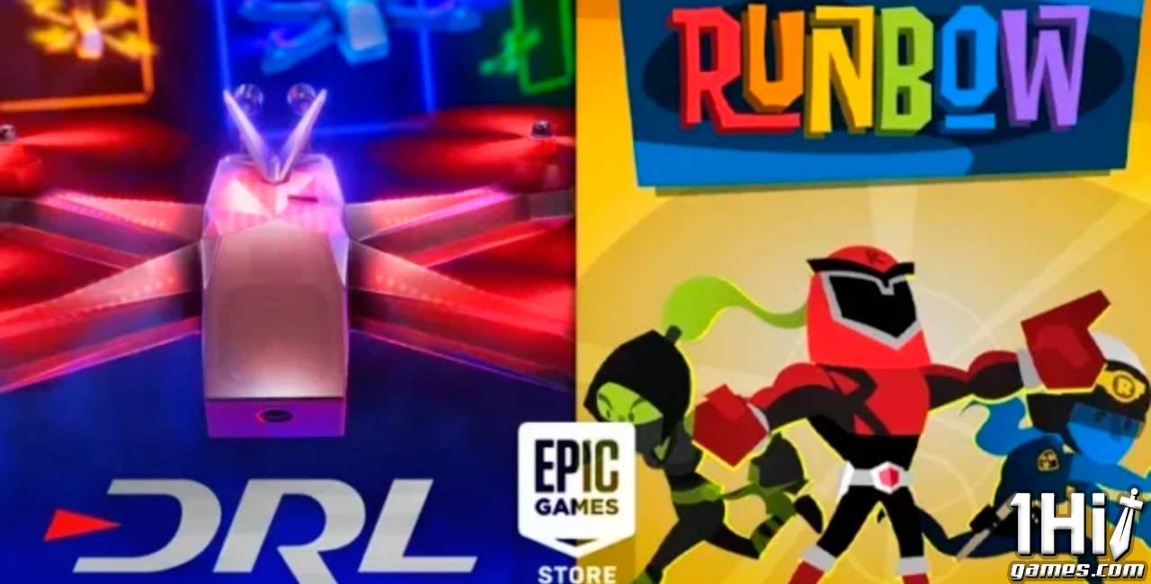 DRL Simulator e Runbow de graça na Epic