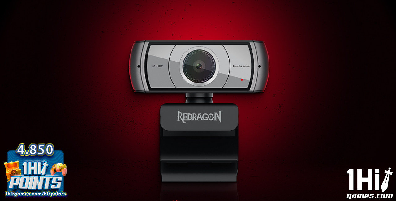 Webcam gamer Apex Redragon