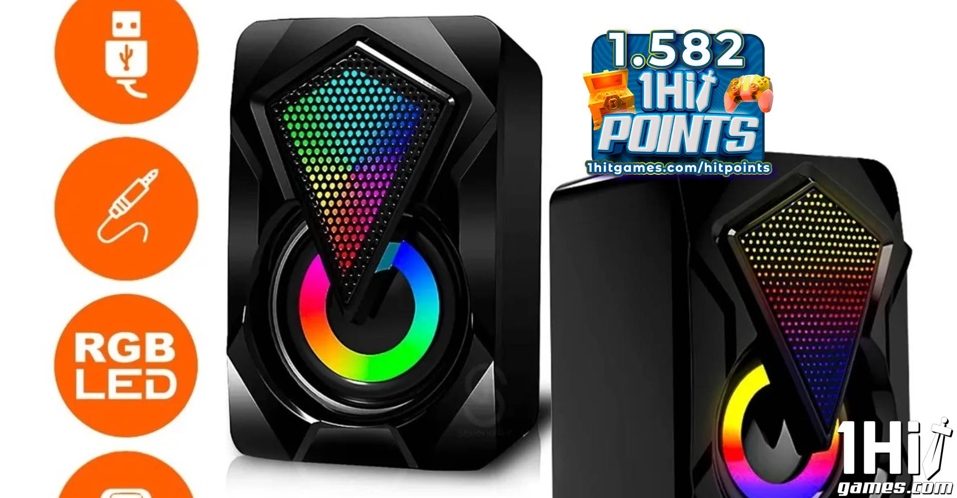Caixa De Som Gamer 12W RGB – Multilaser