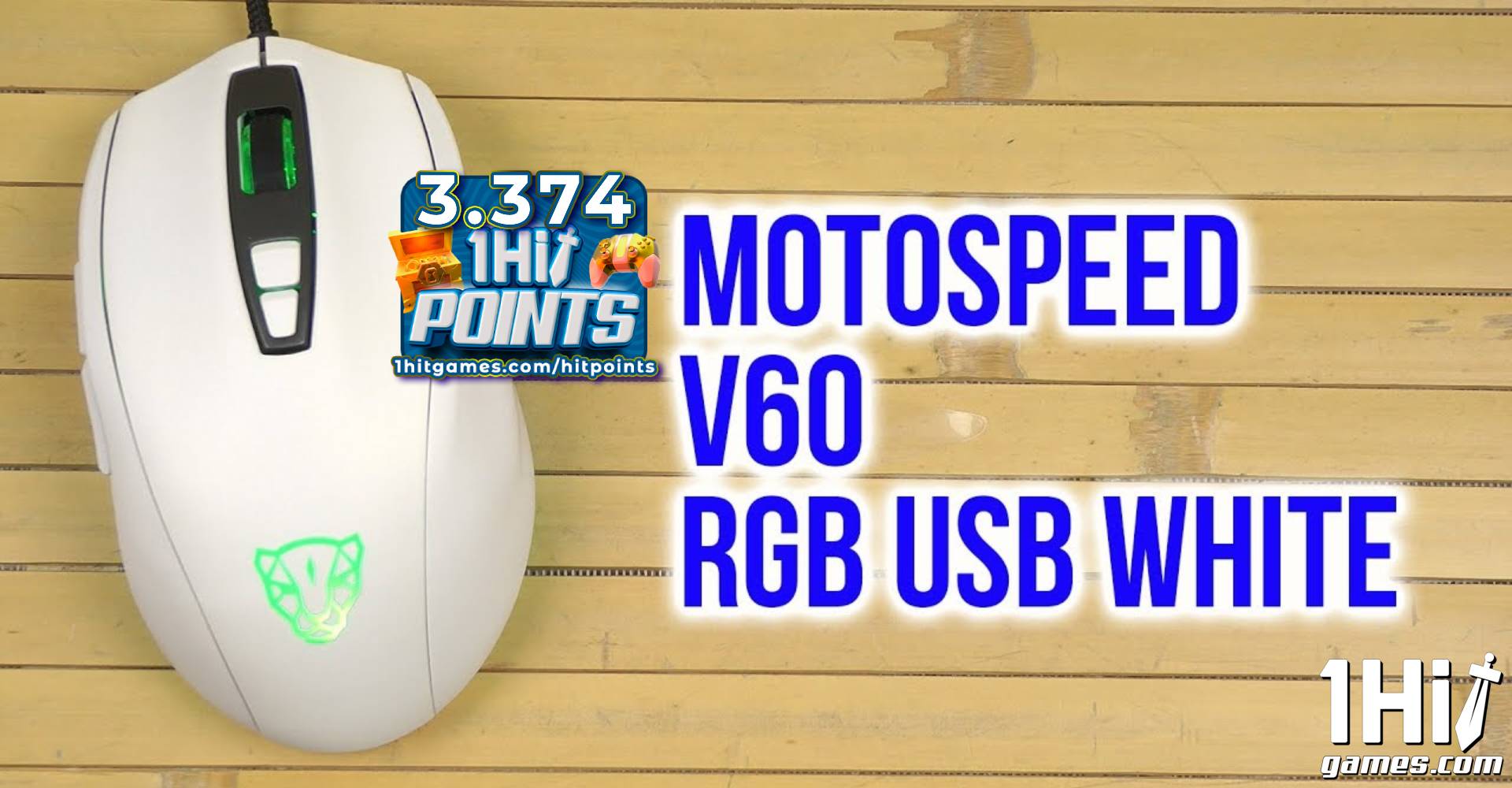 Mouse Gamer Motospeed V60 Chroma RGB