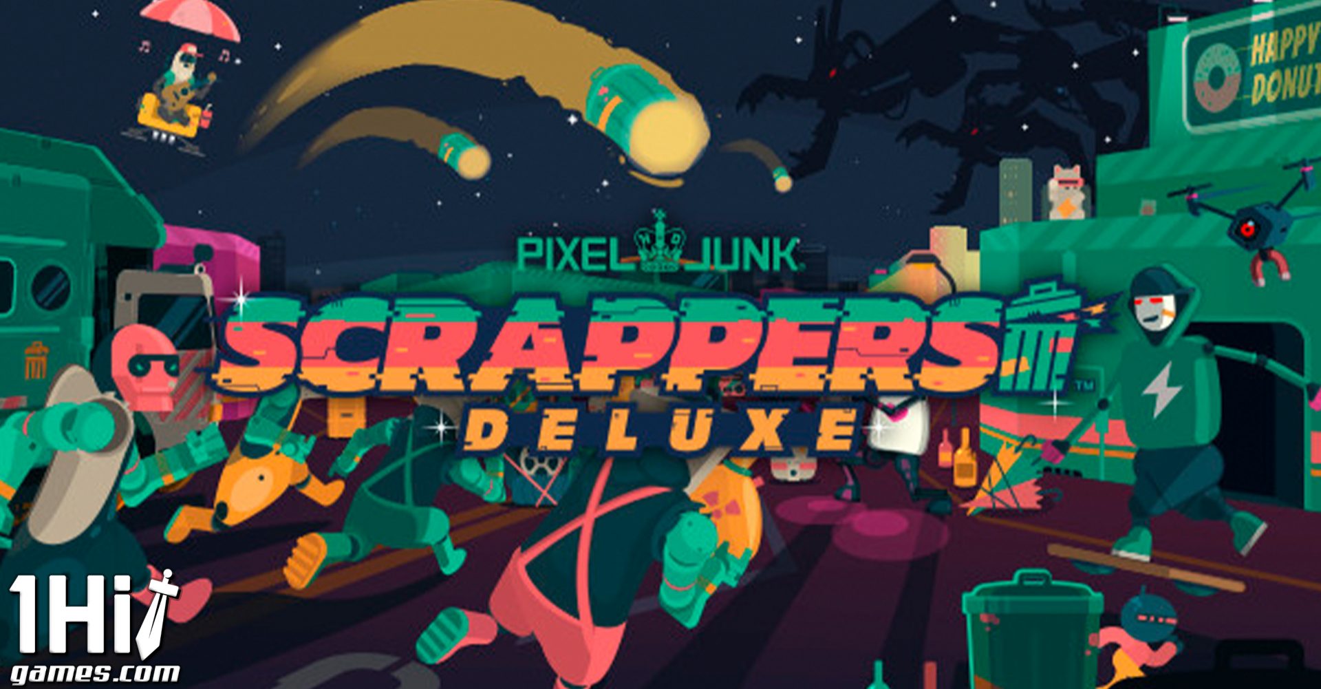 PixelJunk Scrappers Deluxe é anunciado para consoles