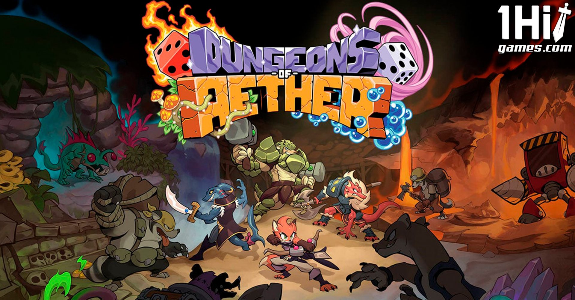 Dungeons of Aether chegará ao Switch