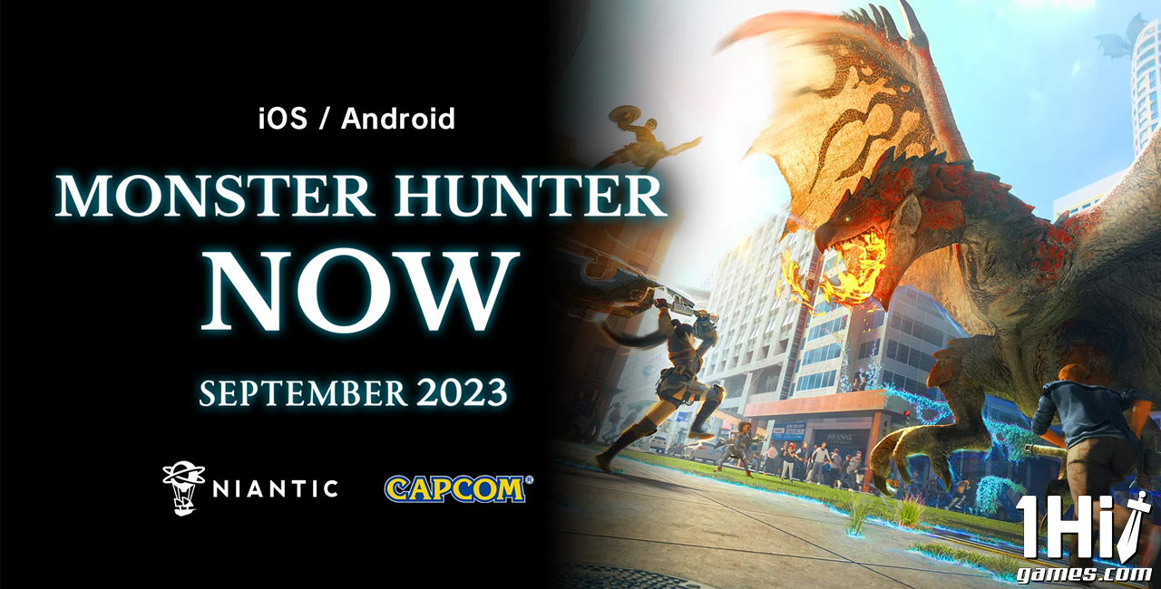 Niantic está desenvolvendo um jogo mobile de Monster Hunter