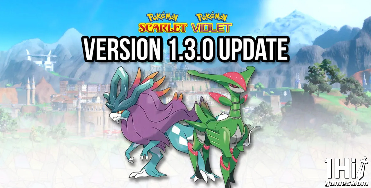 Pokemon Scarlet and Violet 1.3.0 Update