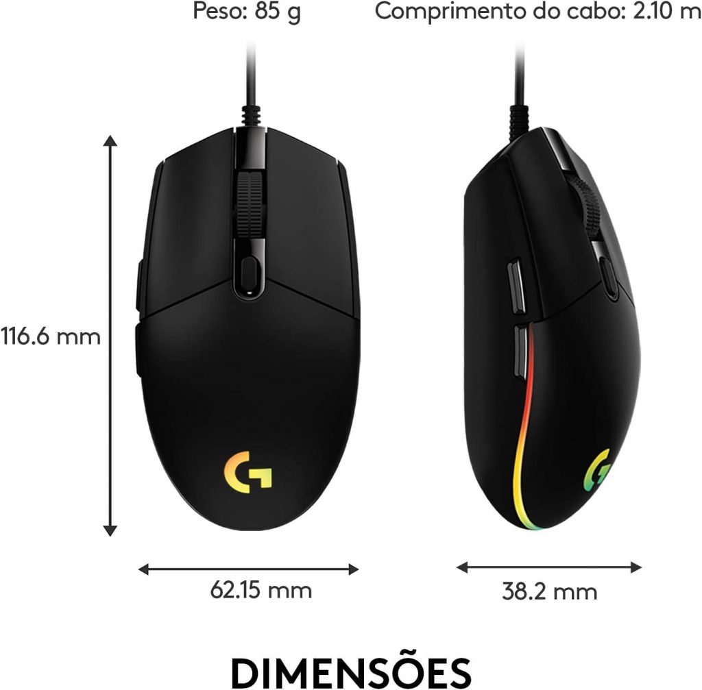 Mouse Gamer G203