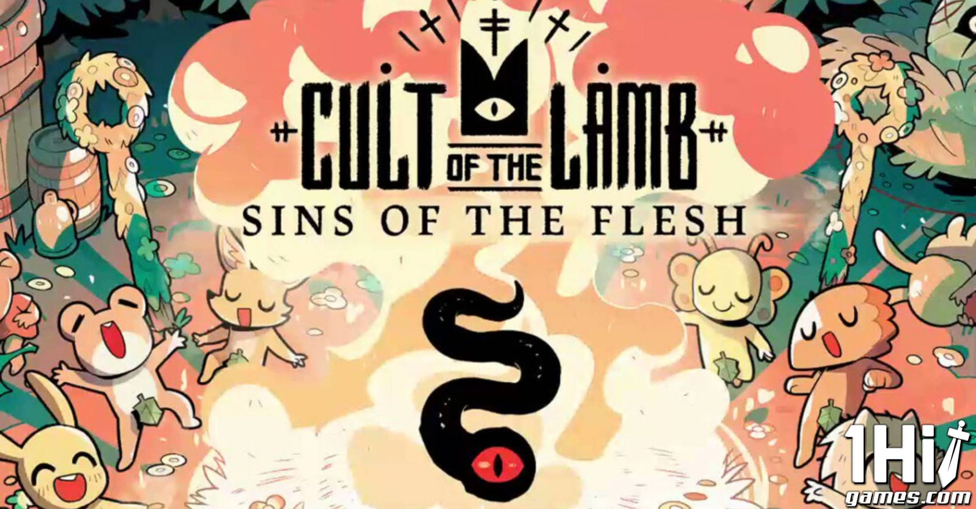 Cult of the Lamb anuncia atualização gratuita Sins of the Flesh